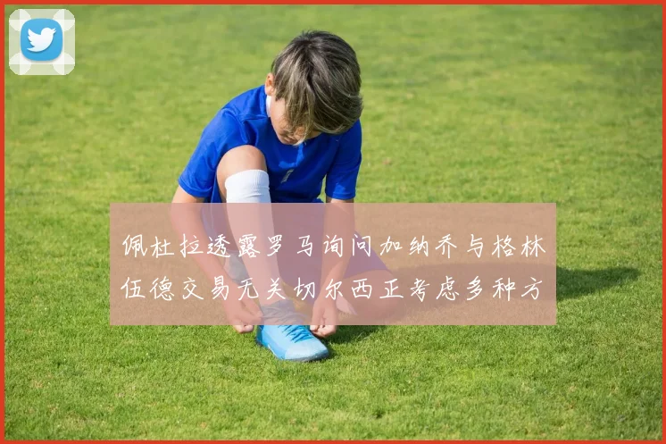 佩杜拉透露罗马询问加纳乔与格林伍德交易无关切尔西正考虑多种方案